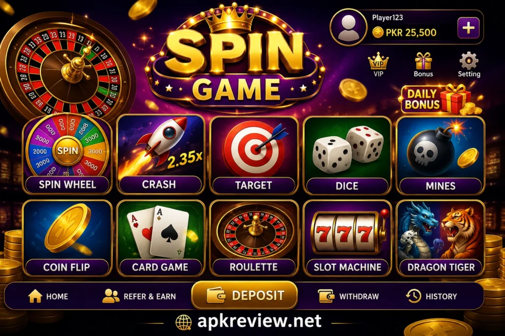 Spin Game