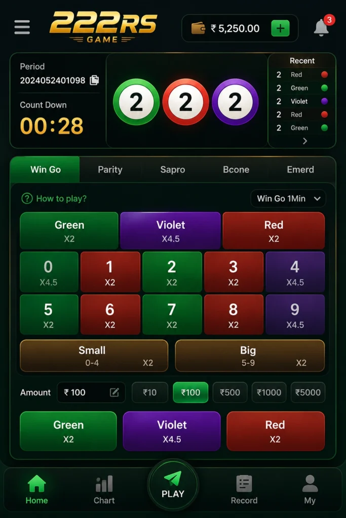 222RS Game